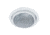 Perko Round Surface Mount LED Dome Light w/Trim Ring - White Powder Coat 34446