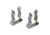 Perko Spring Clamps 1" - 1-3/4" - Pair 73313