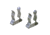 Perko Spring Clamps 5/8" - 1-1/4" - Pair 73316