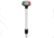 Perko Stealth Series LED Bi-Color Pole Light w/ Small Threaded Collar, 2 Mile, 12in, 1619DP2BLK