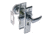 Perko Tubular Latch Set w/ Sliding Lock Button, 0567DP0CHR