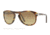 Persol PO0714 Progressive Prescription Sunglasses PO0714-938-81-54 - Lens Diameter 54 mm, Frame Color Green Striped Brown