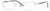 Persol PO2391V Single Vision Prescription Eyewear 972-5117 - Silver 