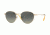 Persol PO2445S Sunglasses 107671-52 - Gold Frame, Grey Gradient Dark Grey Lenses