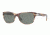 Persol PO3020S Sunglasses 980/31-5718 - Stripped Brown Frame, Green Lenses