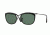 Persol PO3081S Sunglasses 100431-52 - Top Black/matte Crystal Frame, Green Lenses