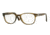 Persol PO3085V Eyeglass Frames 1021-53 - Light Striped Brown Frame