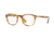 Persol PO3143V Bifocal Prescription Eyeglasses 1050-47 - Striped Brown Yellow Frame