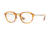 Persol PO3168V Single Vision Prescription Eyeglasses 960-48 - Stripped Brown Frame