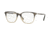 Persol PO3203V Eyeglass Frames 1065-51 - Stripped Grey Beige Gradient Frame