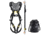 Petzl Absorbica-I Vario Newton Fast International Kit, Black, Size 2 Harness, K095DA01