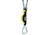Petzl ABSORBICA-Y 80 MGO double lanyard w/energy absorber, Captive Carabiner, MGO, ANSI, 80cm, 80cm, L64YUM 80