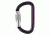 Petzl Am'D Carabiner, Gray, Screw-Lock, M34A SL