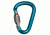 Petzl Attache H-Frame Carabiner,Special Edition Supporting HERA,Screw-Lock, Turquoise, M38A HERA