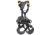 Petzl Avao Bod International Harness, Black/Yellow, 1, C071CA01