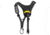Petzl Chest Harness Top, Black/Yellow, New, C081AB00