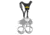 Petzl Chest Harness Top, Black/Yellow, New, C081AB00