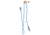Petzl Dual Connect Adjust Lanyard, Blue, L035CA00