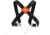 Petzl Explo Shoulder Straps, Black/Orange, C027AA00