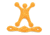 Petzl Foam for Picchu, Orange, A049BA00