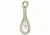 Petzl Grillon Hook International Rope, White/Yellow, 2 m, L052HA00