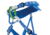 Petzl Macchu Sit Harness - Kids, Blue, OS, C015AA00