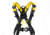 Petzl Newton International Harness, Black/ Yellow, 2, C073BA02