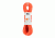 Petzl 7.7mm Paso Guide Rope, Orange, 50 m, R22BO 050