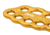 Petzl Paw Rigging Plate, Yellow, Medium, G063BA00