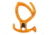 Petzl Pirana Belay, Orange, D005AA00
