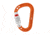 Petzl Rocha Pear-Shaped Screw Lock Carabiner, Orange, M027AA00