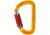 Petzl Sm'D Carabiner, Yellow, Twist-Lock, M39A RL