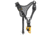 Petzl Top Croll Chest Harness, Black/Yellow, C081CB00