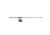 Pflueger President XT Spinning Rod and Reel Combo, 6ft 6in, Medium, Light, Fast, 2 pieces, 6.2:1, 10, Ambidextrous, PFLPXT66ML2/30