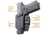 PHLster Skeleton Kydex Holster, Glock 9/40, Ambidextrous, Gen 2, Black, Standard, 34