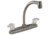 Phoenix Faucets By Valterra Catalina Two Handle 8 Kitchen Faucet With Hi Arc Spout, Brushed Nickel, PF221402