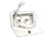 Phoenix Faucets By Valterra Exterior Shower Kit Box With 59 Vinyl Hose, White, PF266201