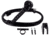 Phoenix Faucets By Valterra Single-Function Handheld Shower Kit With 60 Vinyl Hose And Trickle Shut-Off, Black, PF276026