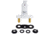 Phoenix Faucets Single-Handle 4 Hybrid Tall Bathroom Faucet, White, Tall, PF232221