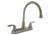 Phoenix Faucets Two Handle 8 Hybrid Kitchen Faucet With High Arc Spout, Brushed Nickel, PF231402