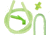 Pine Ridge Archery Archers Combo Pack, 1/4in, Lime Green, 2584-LG