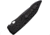 Piranha Knives Auto Predator Automatic Automatic Folding Knife, 4in, CPM S30V, Black Oxide Partially Serrated Blade, Black Textured Aluminum Handle, P-10BKTS