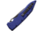 Piranha Knives Auto Predator Automatic Automatic Folding Knife, 4in, CPM S30V, Black Blade, Blue Textured Aluminum Handle, P-10BT