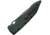Piranha Knives Auto Predator Automatic Automatic Folding Knife, 4in, CPM S30V, Black Blade, Green Textured Aluminum Handle, P-10GT