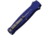 Piranha Knives Auto Rated-R OTF Automatic Folding Knife, 3.5in, 154CM, Clip Point Blade, Mirror Finish, Blue Aluminum Handle, P-19B