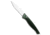 Piranha Piranha DNA Automatic Knife Green Marble 3.25" Mirror Serr, Green, CPM S30V, adult, BHQ-32998