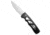 Piranha Piranha MagnaRaptor Automatic Knife Black Aluminum 3.4" Satin, Black, CPM MagnaCut, adult, BHQ-217566