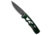 Piranha Piranha MagnaRaptor Automatic Knife Green Aluminum 3.4" Black, Green, CPM MagnaCut, adult, BHQ-218501