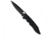 Piranha Piranha Mini Predator Black Tactical Automatic Knife 3.5" Black, Black, CPM S30V, adult, BHQ-14250
