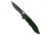 Piranha Piranha Predator Green Tactical Automatic Knife 4.1" Black Serr, Green, CPM S30V, adult, BHQ-12748